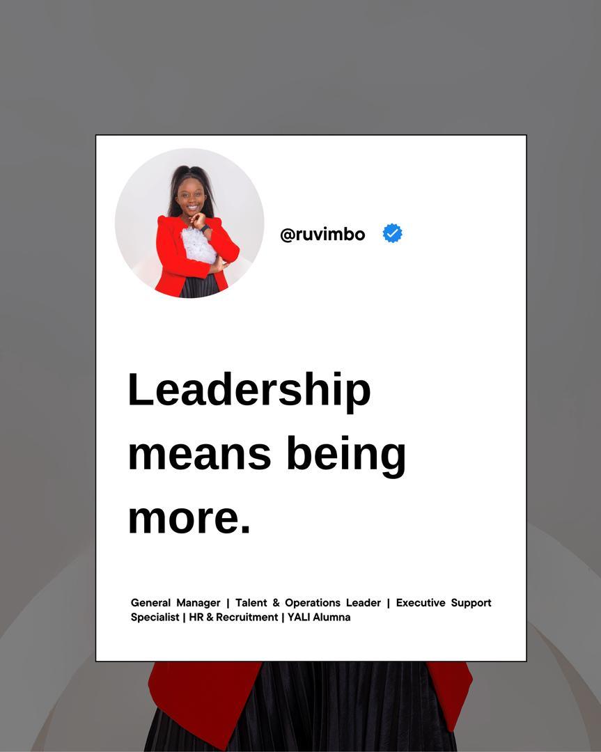 The real power of leadership isn’t in doing more; it’s in being more.