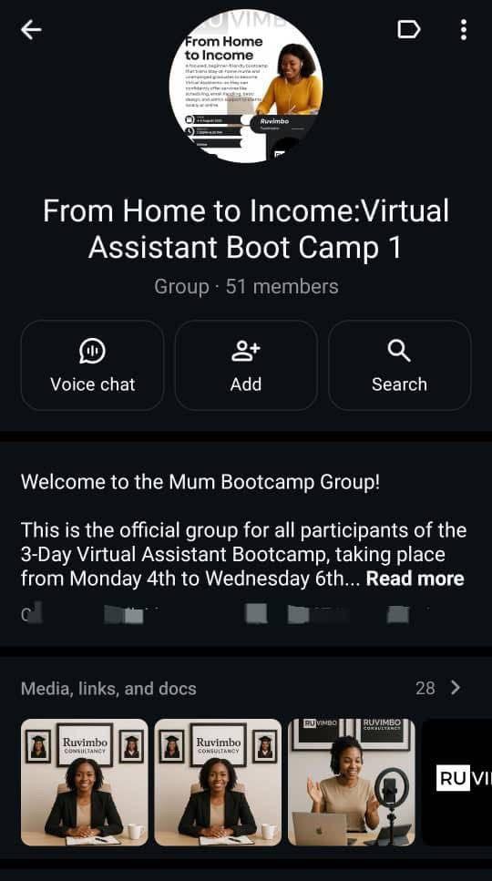 From Home to Income: Training 50 Moms for Virtual Assistant & Remote Jobs